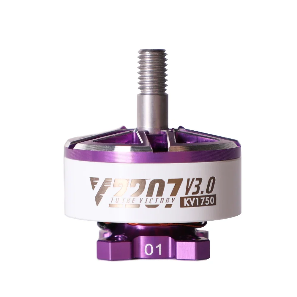 Motor T Velox V2207 V3.0 2550KV 2050KV 1950KV 1750KV 3S-6S FPV para Drones FPV Racing Freestyle de 5 pulgadas