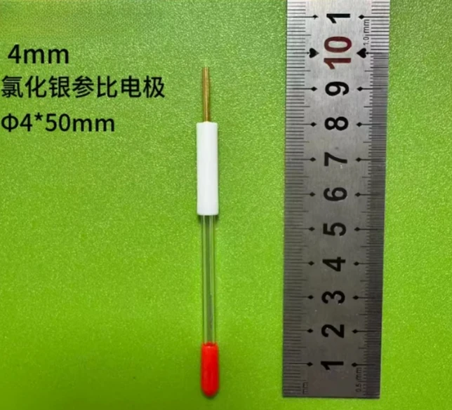 R0302 Ag/AgCl Silver Chloride Reference Electrode with Detachable Filling Solution for Lab Electrochemical Use