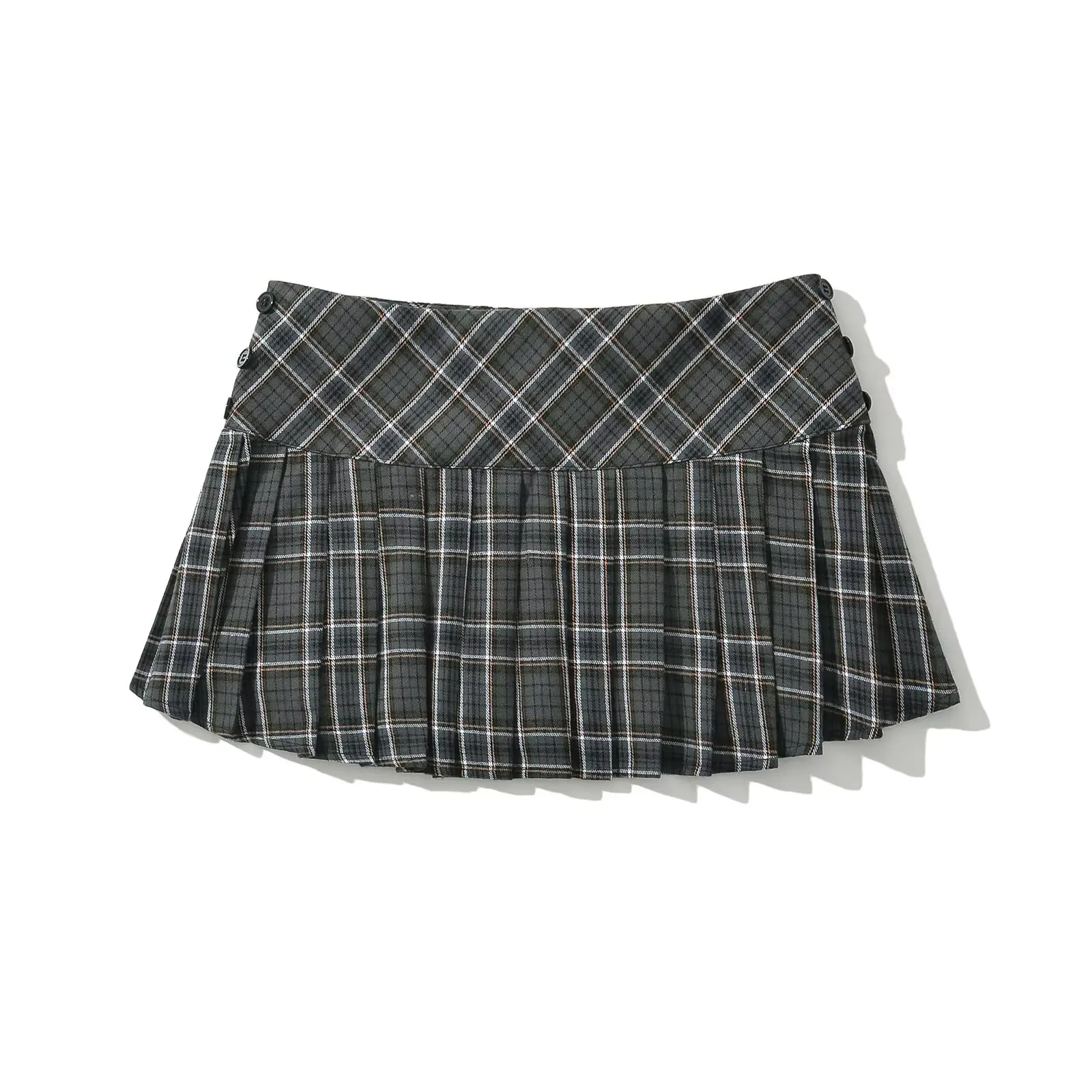 BRUSCREST Mini Skirt Plaid 5