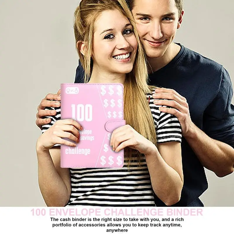 مغلف مخطط الميزانية كتاب ، أظرف المال للادخار ، الموثق التحدي ، 100 صفحة