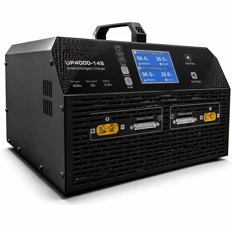 4000W 14S-24S Agricultural Spraying Charger UP4000-14S High Power 40A Fast Charging Station for T40 T50 Smart