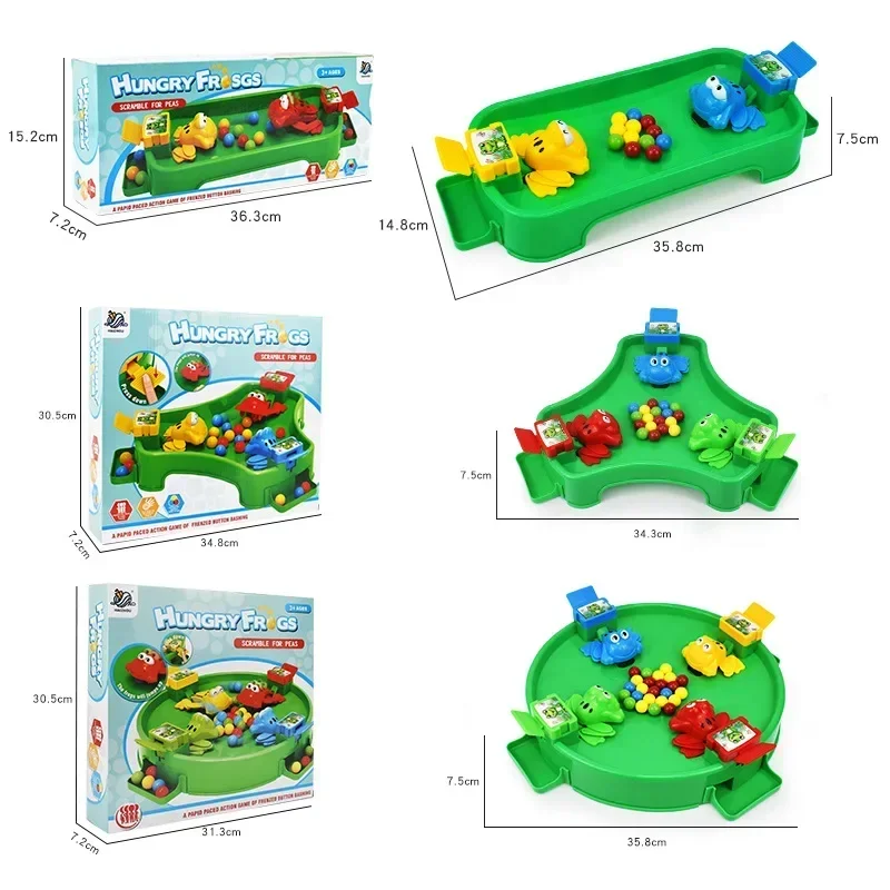 Fun Frog Eats Beans Kids Toys Table Board Game Parent-child Interaction Amuse Decompression Educational Games Children Toy Gifts