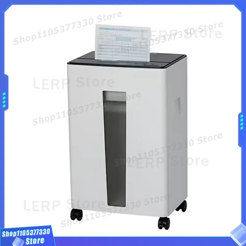 Heavy Duty Electric Cross Cut Shredder Fast High Speed A4 Paper for Office Commercial Use Secure Document Destruction Machine