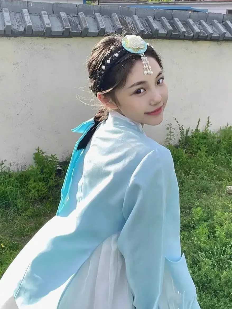 女性のための伝統的な韓国のフォークドレス、Incluxhobk、エレガントなプリンセス、宮殿、ヴィンテージの服、結婚披露宴