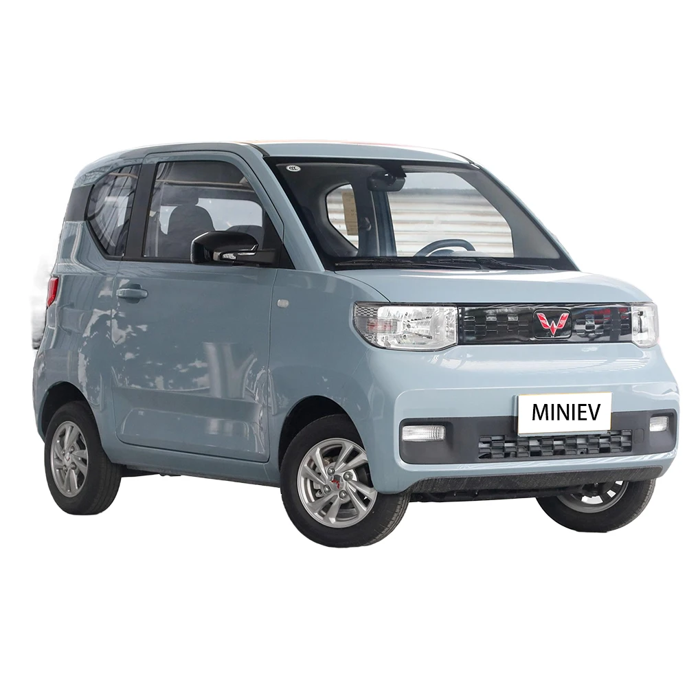 Wuling Hongguang سيارات صغيرة للبالغين ، 4 عجلة Ev السيارات ، رخيصة الثمن