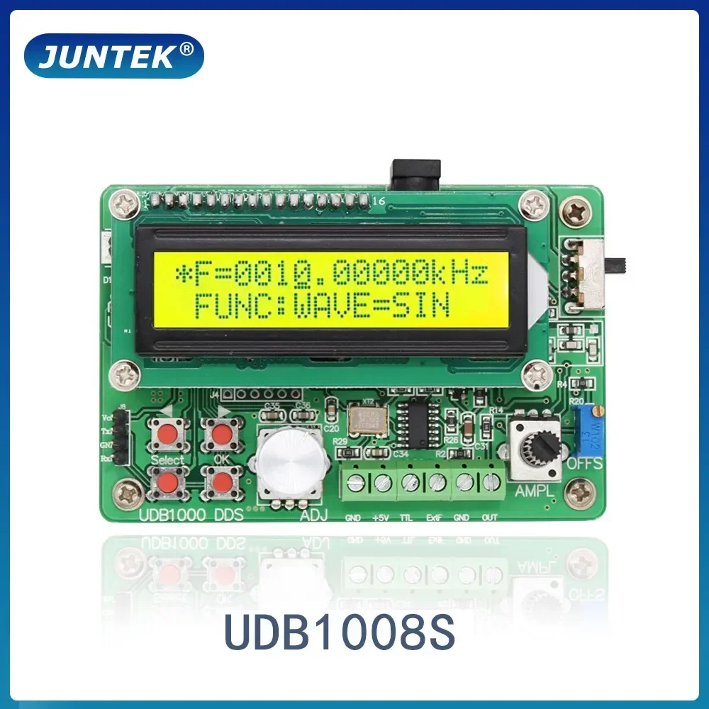 digital signal generator com funcao dds varrer gerador de pulso frequencia contador udb1000s 8mhz 01