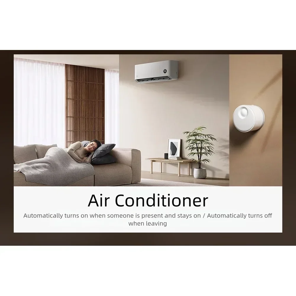 

Умный датчик присутствия человека ES3 с 6-метровым радиусом действия и водонепроницаемостью IPX5 для надежного использования в ванных комнате и других влажных зон