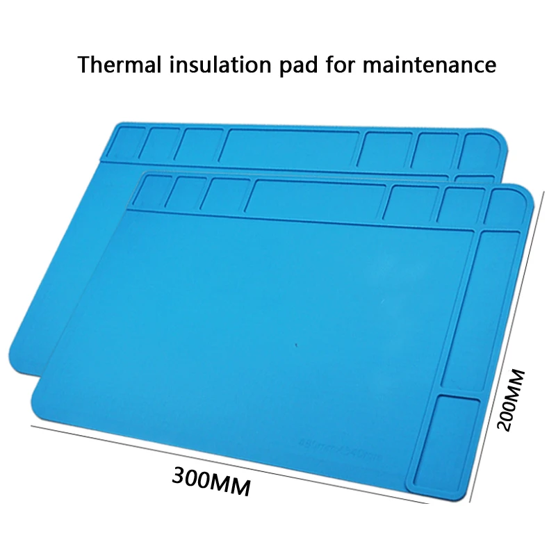 

ESD Heat Insulation Soldering Mat Computer Phone Repair Tool Kit Working Silicone Repair Pad Heatresistant Maintenance Platform