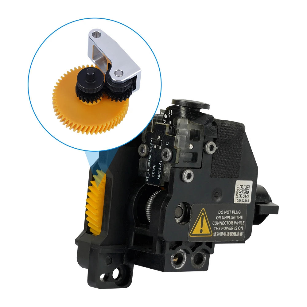 ل Bambu X1 P1 سلسلة ترقية DLC Nanocoated الصلب الصلب حلزوني والعتاد الجمعية النيكل تصفيح مقاومة للاهتراء جزء الطابعة ثلاثية الأبعاد #4