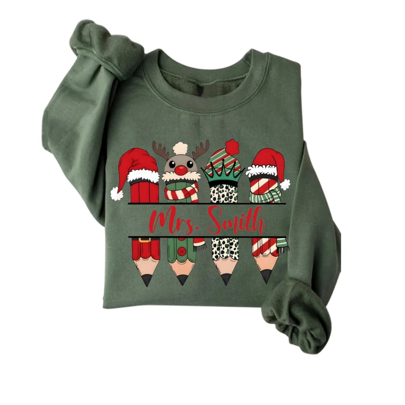 سترة نسائية لطيفة مطبوعة عصرية برقبة دائرية وأكمام طويلة ملابس شتوية سوداديراس دي موخير ملابس علوية للسيدات