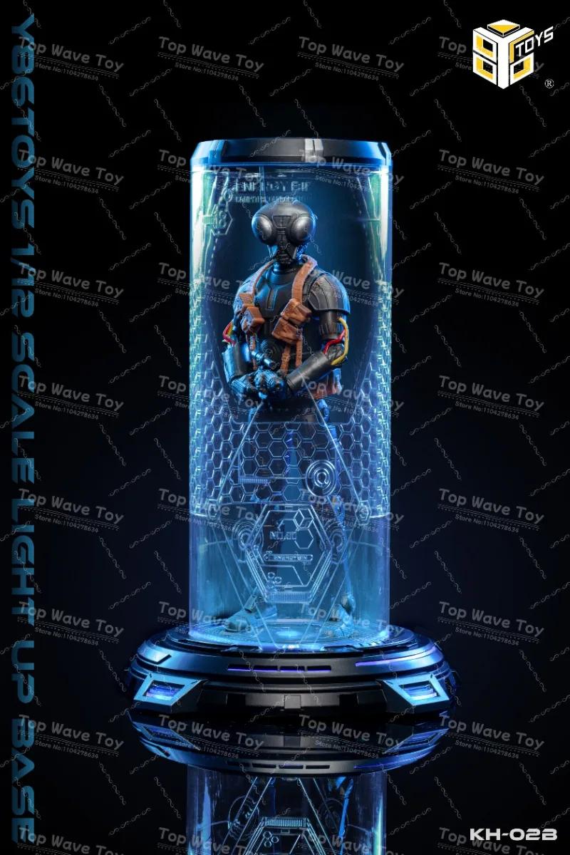 Nuovo Magazzino 86 GIOCATTOLI Scala 1/12 Soldato Mobile Suit Ragazza Generico Luminoso Display Stand Misura 6 pollici Action Figure Giocattoli Da Collezione