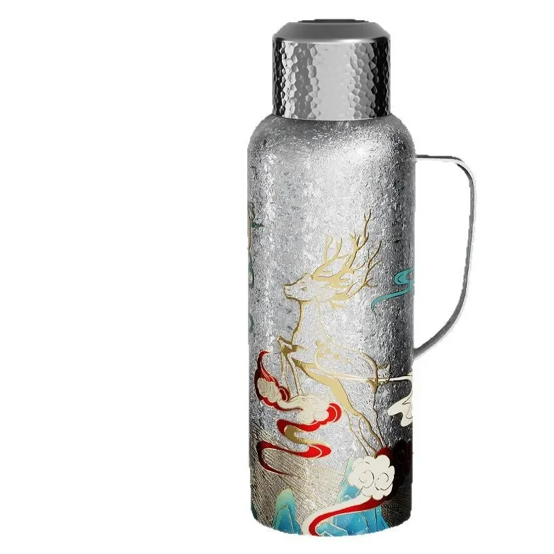 Limited Offer Thermal Insulation Pot Business Office High Value Magnetic Suction Mechanical Inner Cover Tea Thermos Bottle Hous