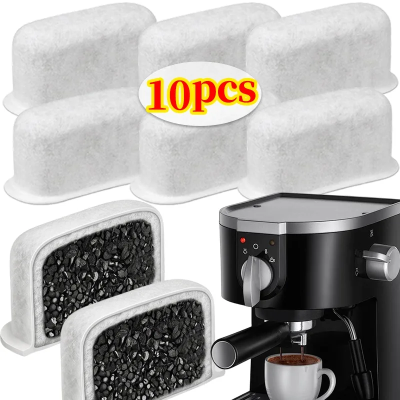 Activated Carbon Coffee Machine Water Filter Cartridge Replacement Removes Chlorine Heavy Metals Odor Improves Coffee Taste Safe