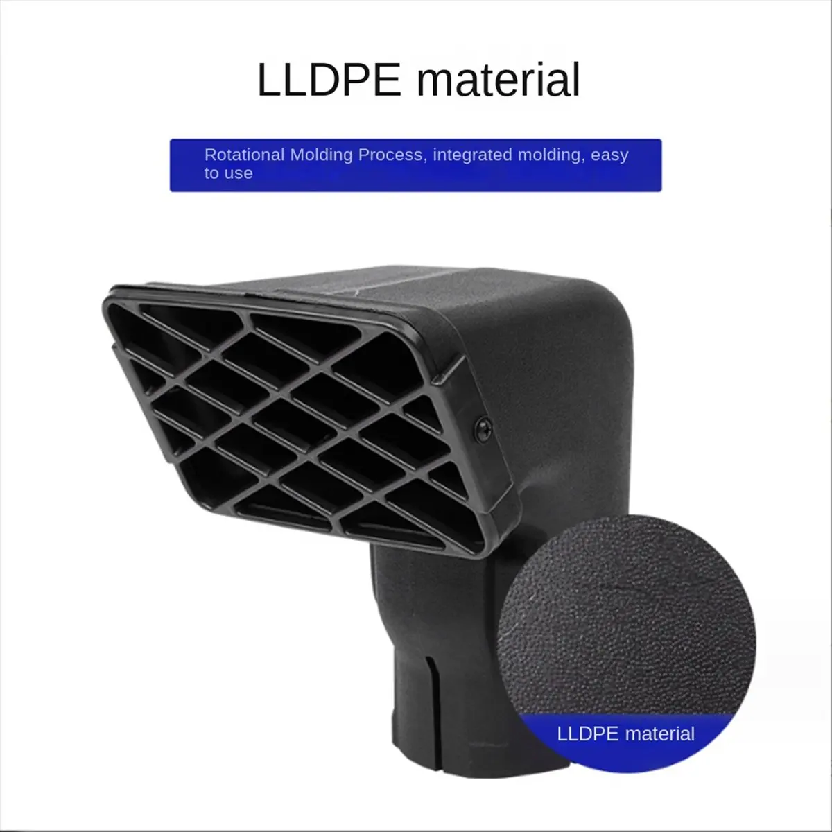 Compatible 3 Inch Elbow Wading Head Air Intake Air Ram Snorkel Top Snorkel Head Fit for Vdj70 Series