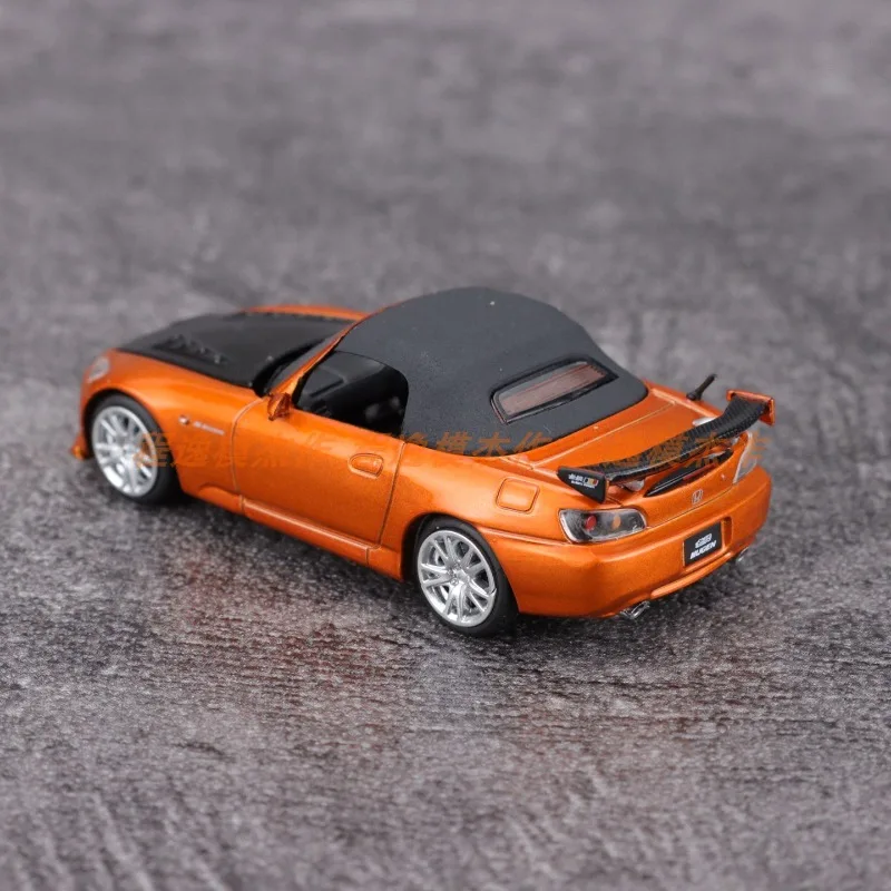 MH 1/64 S2000 Mugen APAxpo Legering Motorvoertuig Speelgoed spuitgieten Metalen Model Collectie Jongen Kerstcadeaus