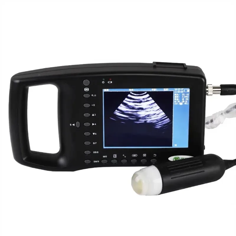 1800A Portable Veterinary Ultrasound Scanner for Animal Pregnancy Test, Suitable for Small Animals, Dogs, Cats, Pigs, Sheep