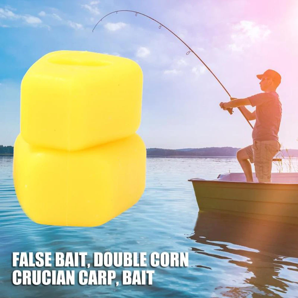 

Tackle Floating Corn Plastic Bait Pesca Iscas Fishing Lures Double Corns Bait Ronnie Rigs Fishing Boilies Bait Carp Bait