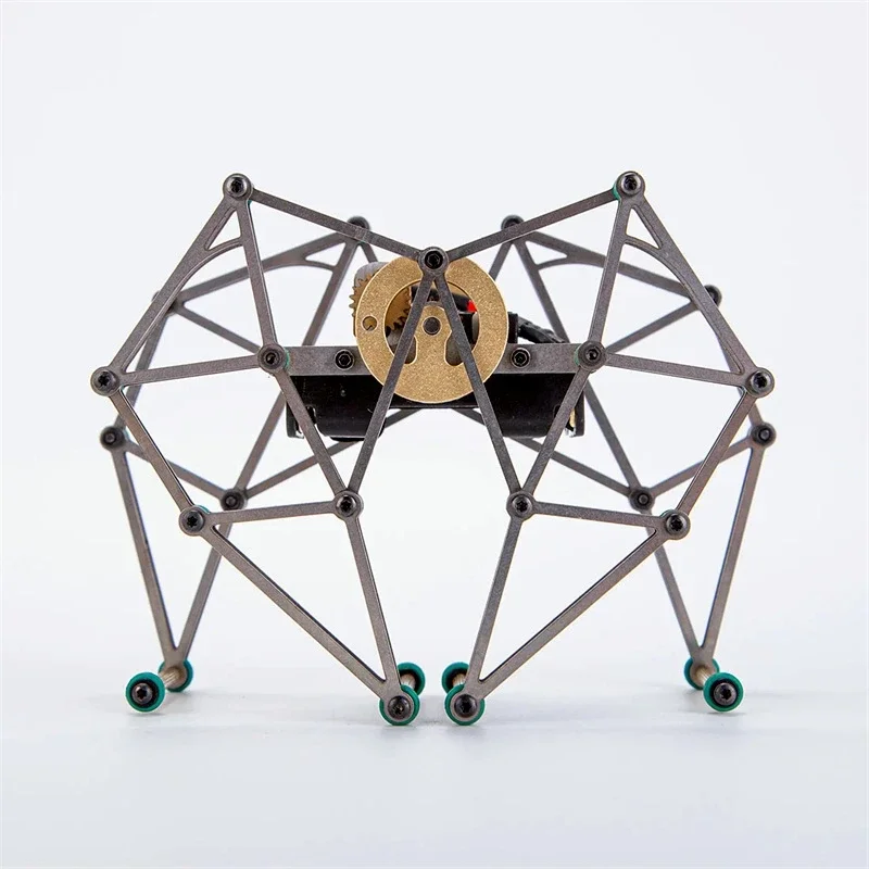 Quadruped Walking Robot Mechanical Model Kit Gear Driven Lifelike Strandbeest Model Toy Adults Collection Gifts