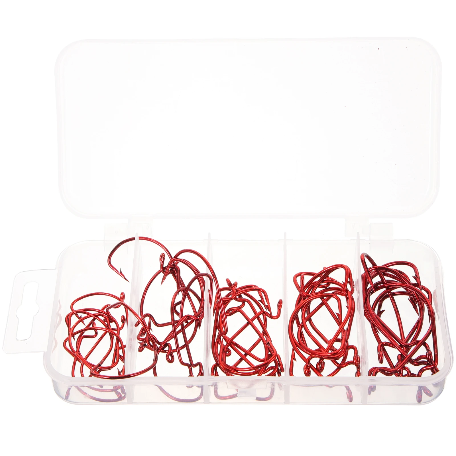 

5 s Set High Hooks For Fishing Carbon Fish Hook Steel Durable Circle Hooks for Saltwater Fishing Supplies Gifts