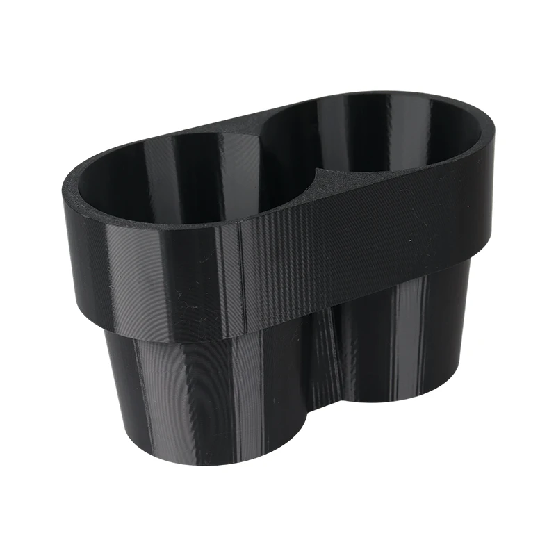 Customization Cup Holder Extended Edition for Fiat 500/Abate Compatible with Models 2009-2017 up to the Third Generation