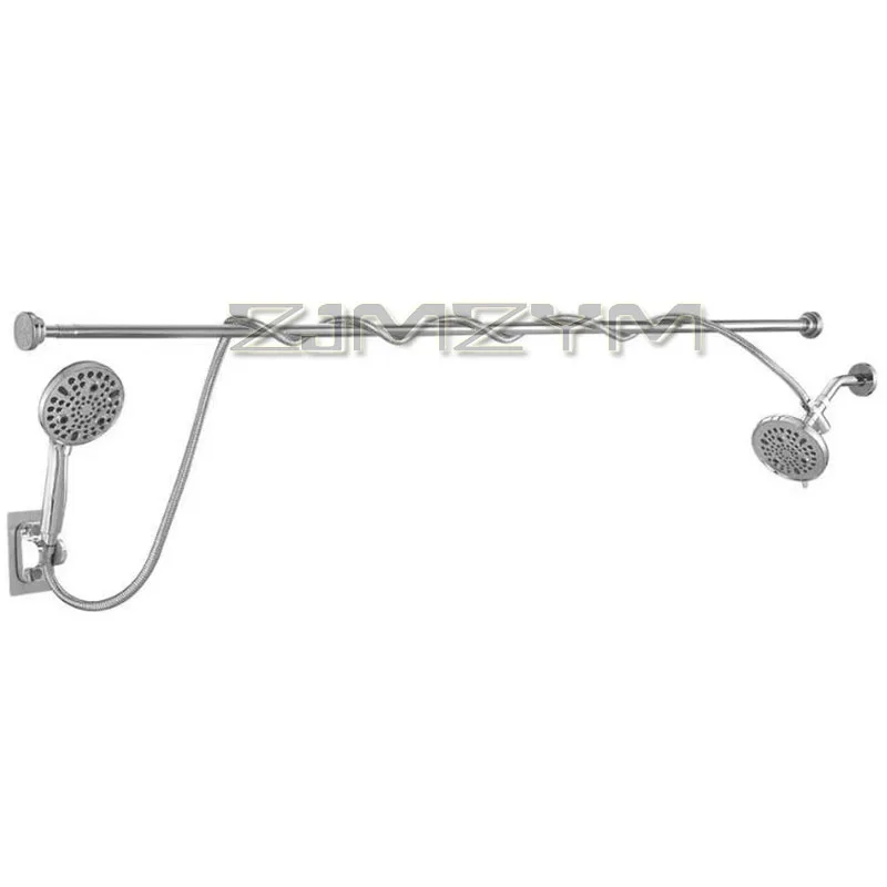 9 Setting Dual Shower Head Stainless Steel Handheld Shower Head Combo With Head High Pressure Rainfall Shower Head Extension Arm