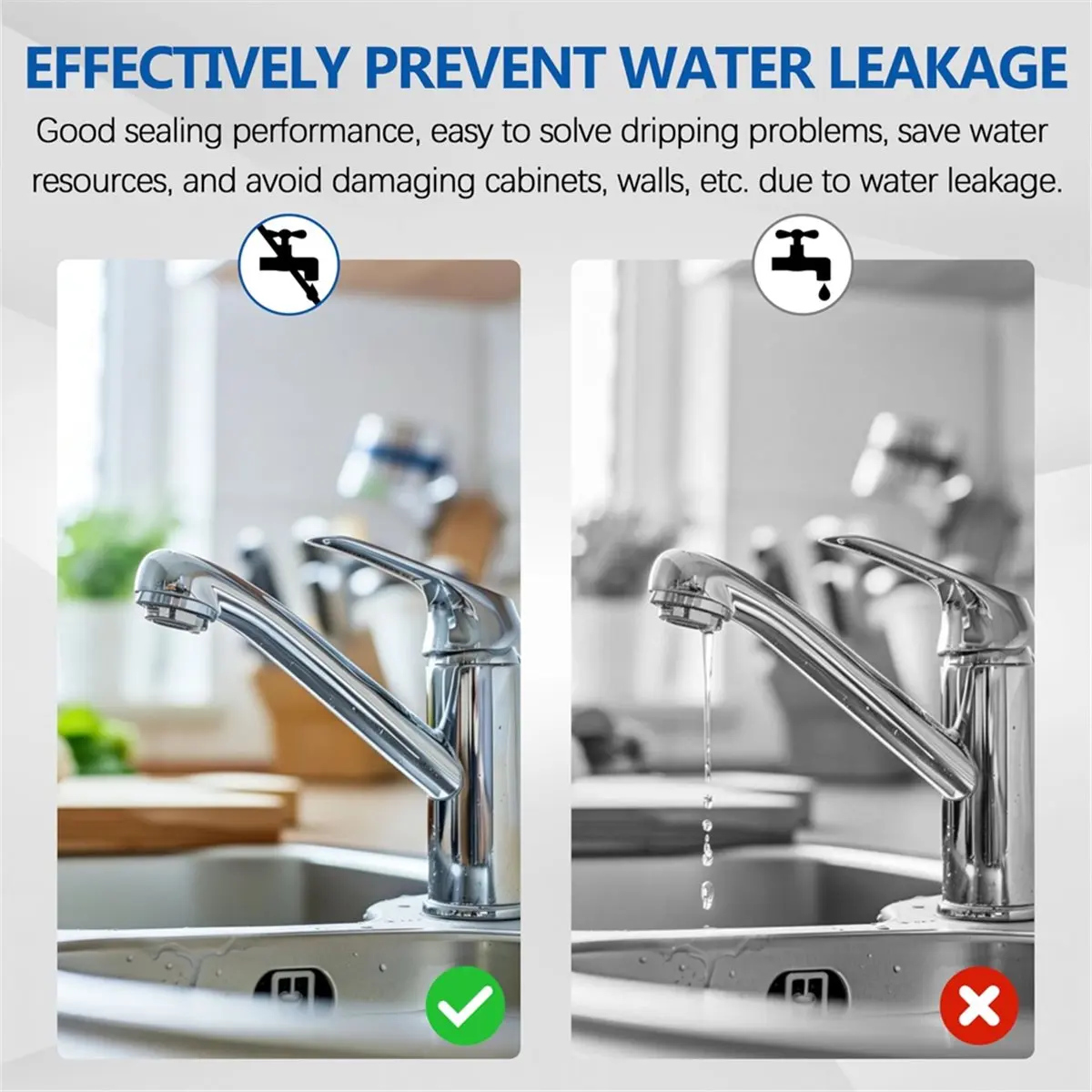 

(WSFS) Faucet Cartridges Replacement Set for Kohler K-GP77006-RP & K-GP77005-RP,Hot and Cold Faucet Ceramic Valve Cartridges
