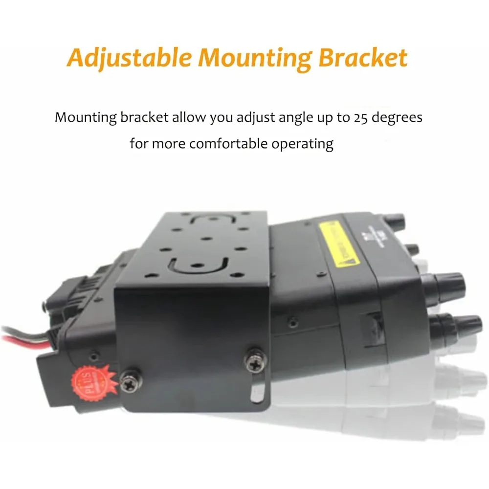 TYT TH-9800D Quad Band 50W Cross-Band Mobile, 10M/6M/2M/70CM Mobile Transceiver, A+B Dual Band Two Way Radio