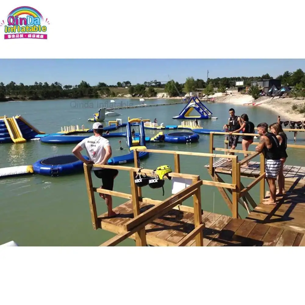 Design Customized Inflatable Ocean Game Park Popular Inflatable Water Park For Sale