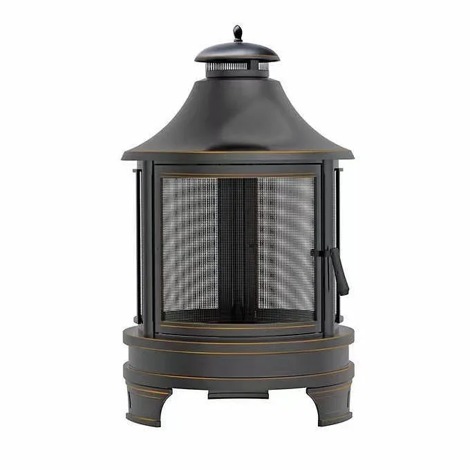 

New heating bonfire grill courtyard home homestay retro barbecue grill garden terrace