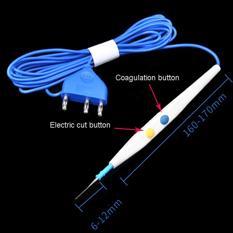 High-frequency electric knife coagulator LEEP Lipp knife pen Hand-controlled pen coagulation electrode pen for repeated use