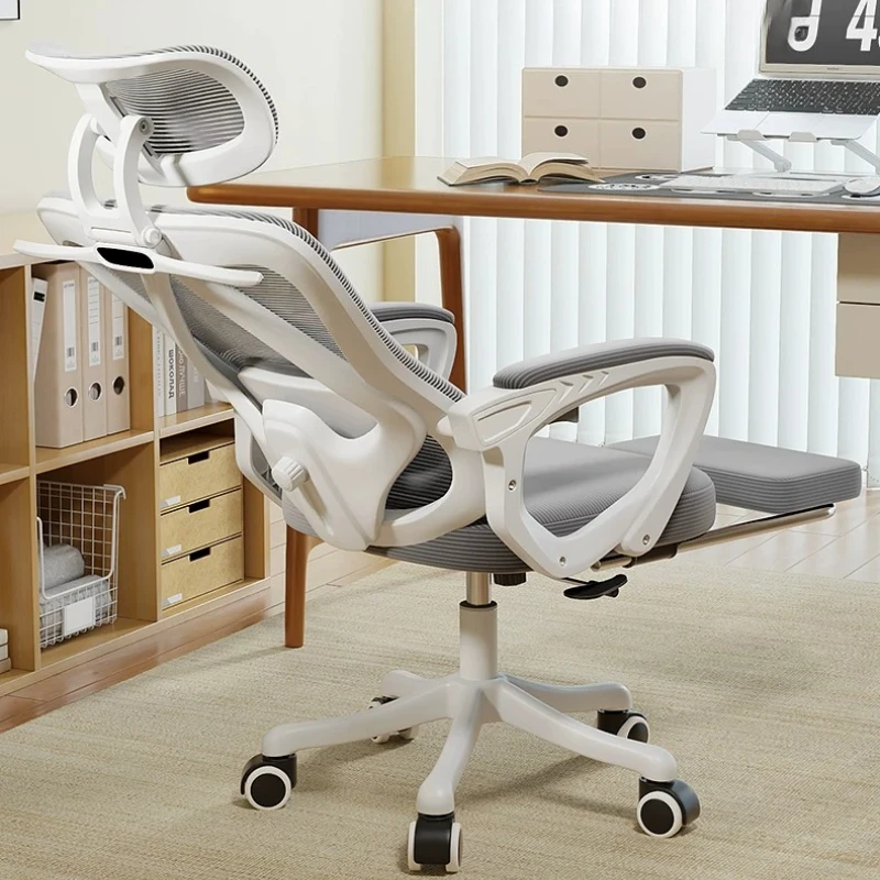 Bedroom Armchair Office Chair Designer Accent Luxury Office Chair Leather High Back Rolling Silla De Oficina Office Furniture