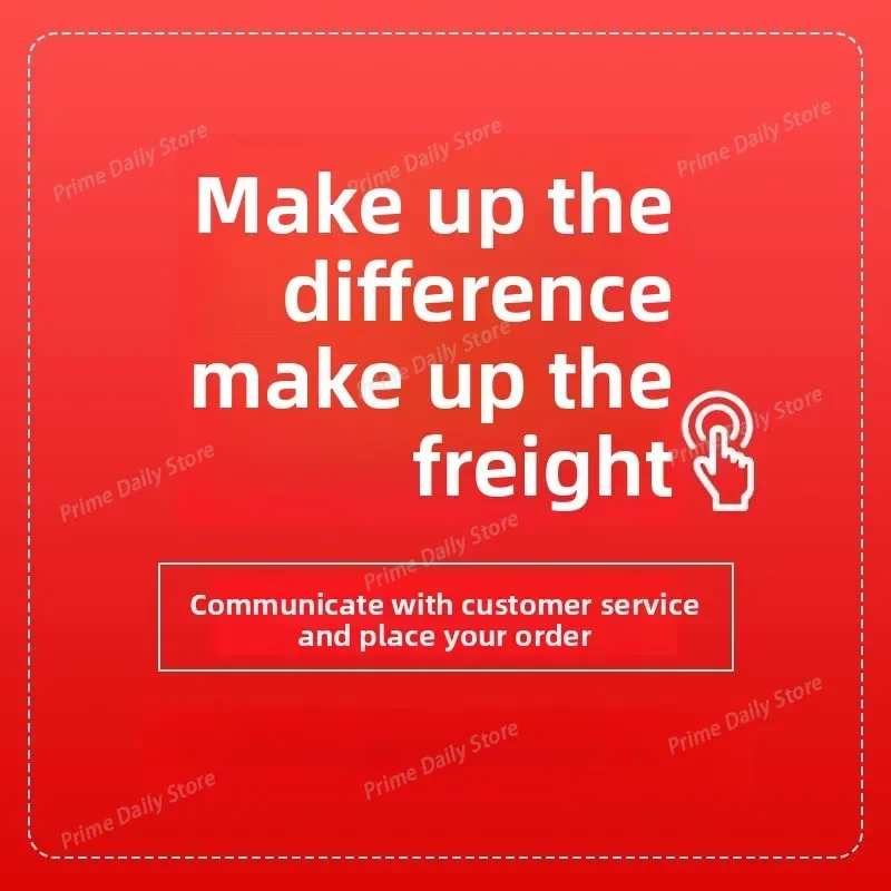 Make up the difference, please don't place an order indiscriminately.