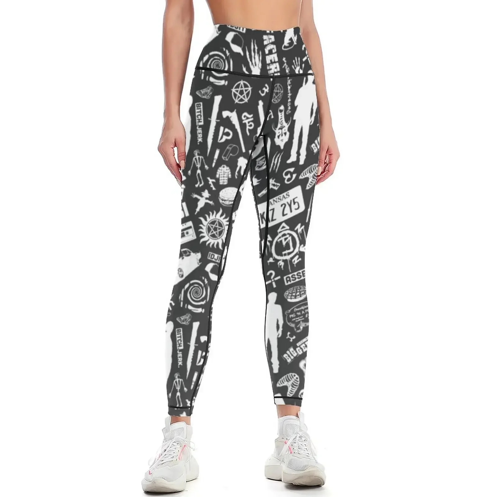

The Mark of Winchester Leggings sport set Women's fitness Women's tights harem pants Womens Leggings