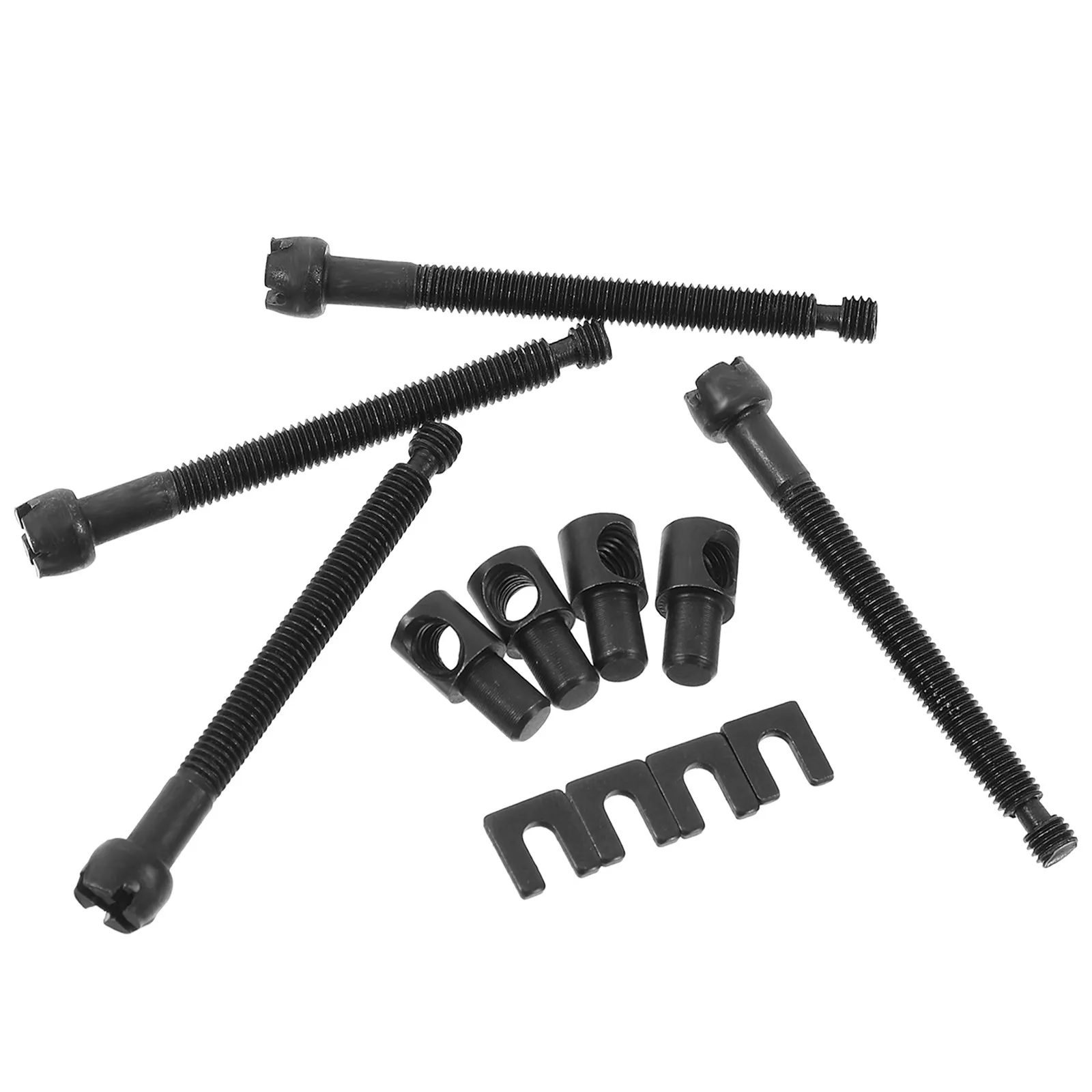4 set Chainsaw Chain Tensioner Adjustment Screw Logging Saw Electric Metal Tool Tightening Bar Regulator Durable Construction