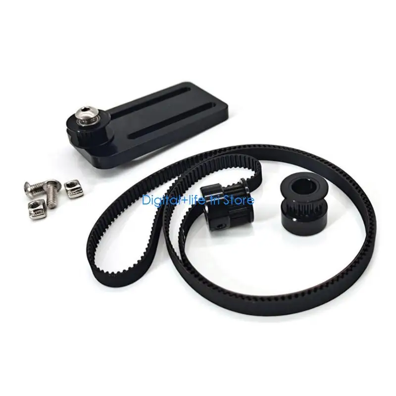 E06D Double Z-Axled Leaded Screw for Ender3 3D Printer Z-Axled Heatblock Aluminum Coupling Belt Upgraded