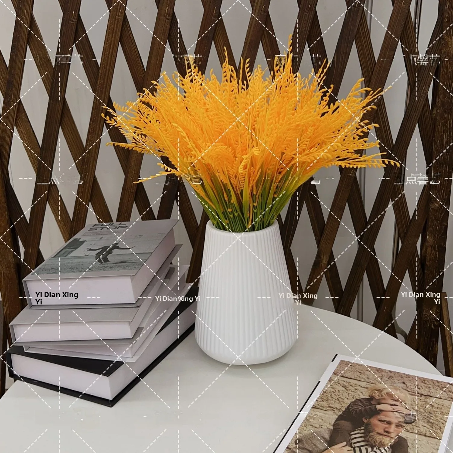 

Искусственный рис для ушей, домашняя гостиная, реквизит для танцев из пшеницы, церемония открытия, оранжевый рис, украшения для пшеничных ушей