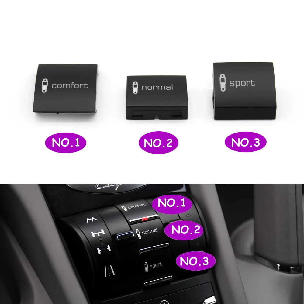 Car Center Console Suspension Mode Comfort Normal Switch Sports Button For Porsche Cayenne 7P5 2010-2014 7P5927521