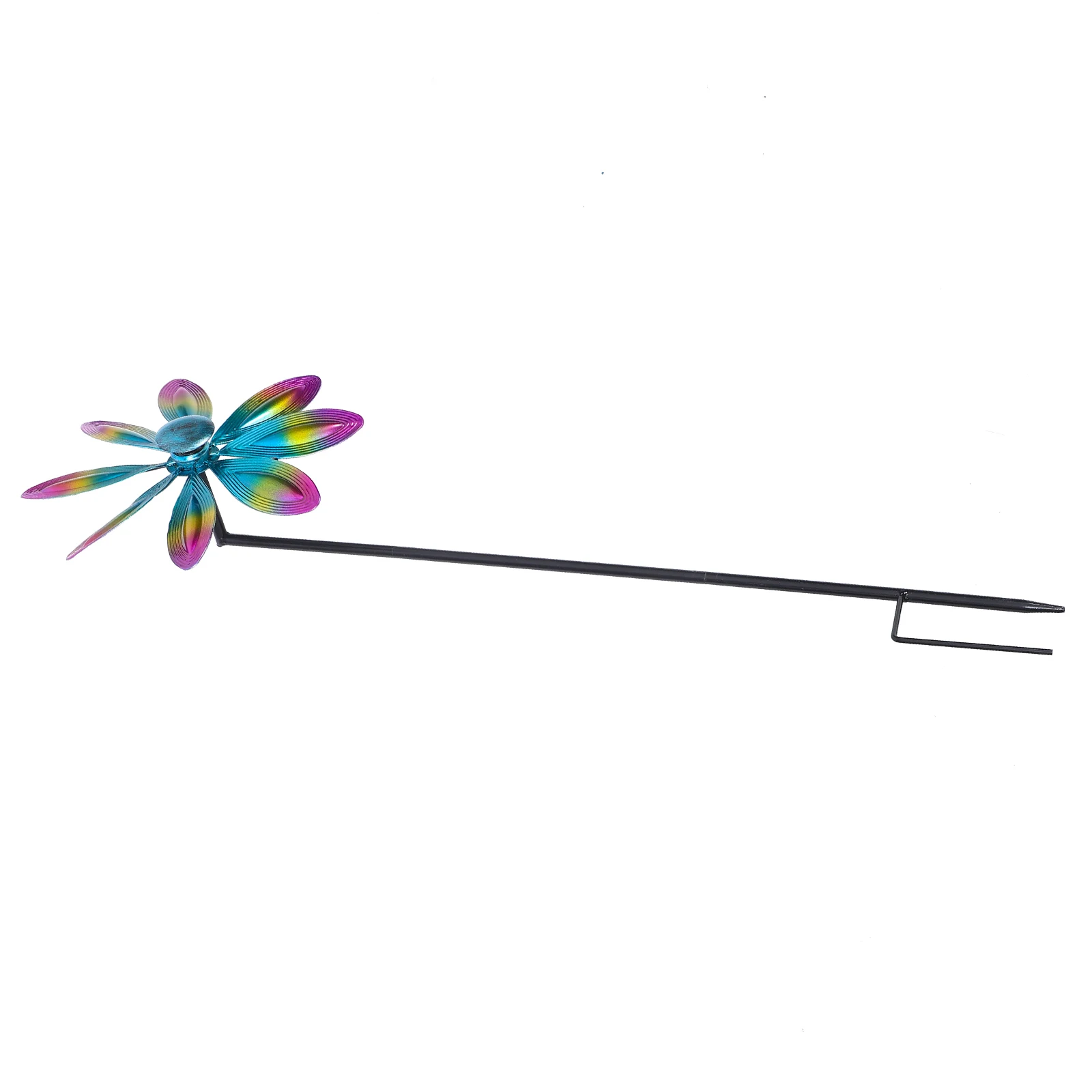 

Garden Windmill Decor Metal Unique Design Durable Safe Excellent Long Use Simple Structure Outdoor Yard Park Scene Garden