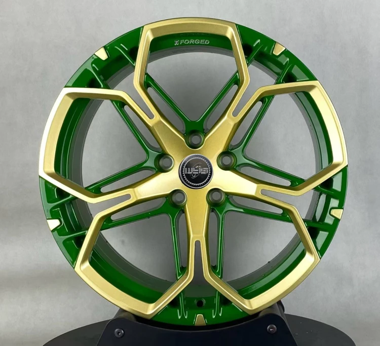 19 20 21 22-inch forged rims for Benz BMW Avatr 11 12 Xiao mi YU7 FUV SU7 5*114.3 High quality custom green forged wheels