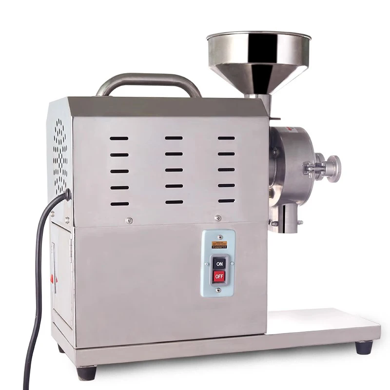 K-812W Grain mill 20-200 mesh Electric dry grinding Small commercial household high-speed grinder Ultra-fine