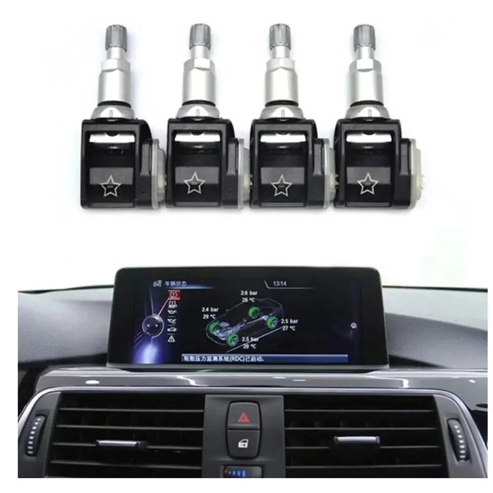 For Mercedes Benz W213 S213 W177 Z177 V177 A257 4 PCS Car Tire Pressure Monitor Sensor TPMS
