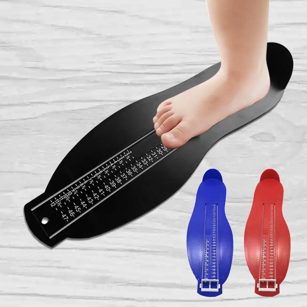 1pc Kids Toddler Foot Measure Gauge Shoes Size Measuring Ruler Tool Baby Boy Girl Children's Foot Length Measuring Device
