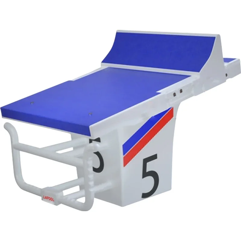 Factory Swimming Pool Equipment, Competition Standard Diving Platform Starting Block 304 Stainless Steel Jumping Board/