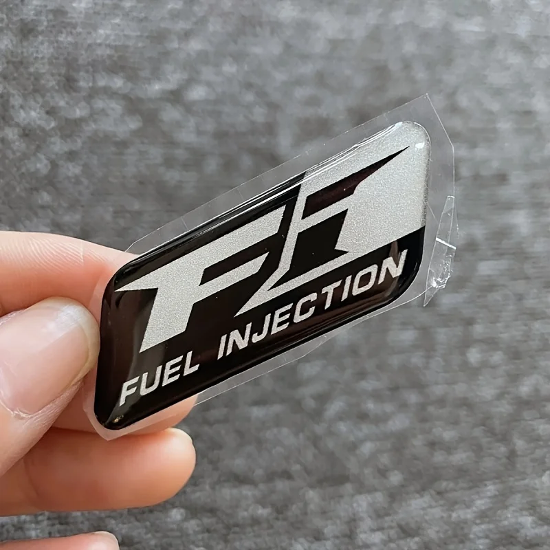 

Motorcycle 3D Drip Adhesive Sticker Reflective Scooter For NMAX XMAX TMAX PCX Waterproof Decoration FI BLUE CORE Scratch Film