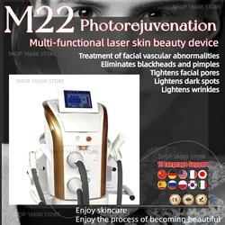 2024 The Best  M22 Laser Ipl Machine Skin Rejuvenation Professional Diode Ice Titanium Laser Body Hair Removal Machine 2024