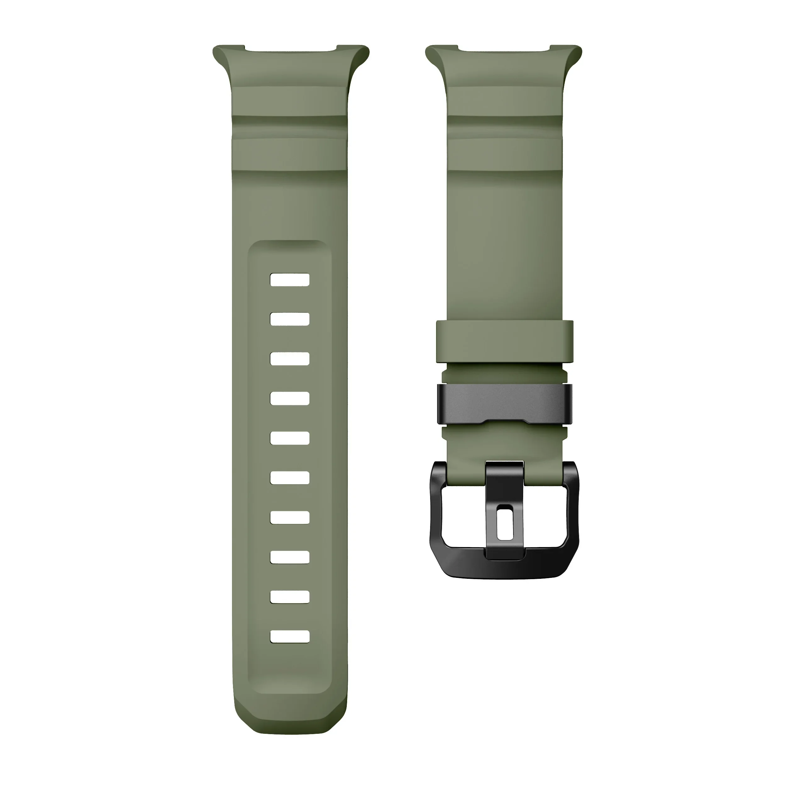 حزام سيليكون أصلي لساعة سامسونج جالاكسي 8 كلاسيكي 46 ملم سوار معصم رياضي لساعة سامسونج جالاكسي 8 44 ملم 40 ملم