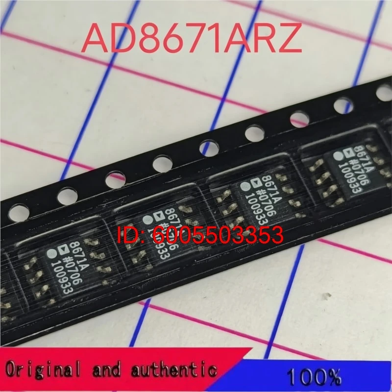 100% brand new AD8671 AD8671AR AD8671ARZ Original and authentic products encapsulation:SOIC8