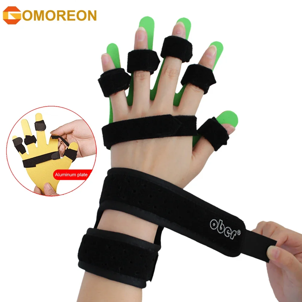 Child Finger Splint Fingerboard Finger Separator Orthotics Points Hand Wrist Training Device Brace Support Flex Spasm Extension