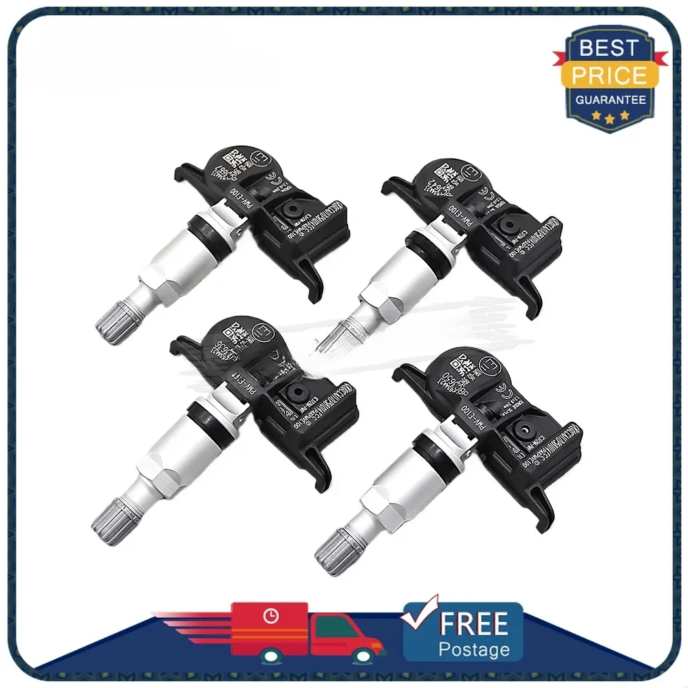 

1/4Pcs PMV-E100 42607-02050 TPMS Sensor For Suzuki Swace Toyota B-Cuv Camry C-HR Corolla Mirai Yaris Tire Pressure Sensor 433MHz