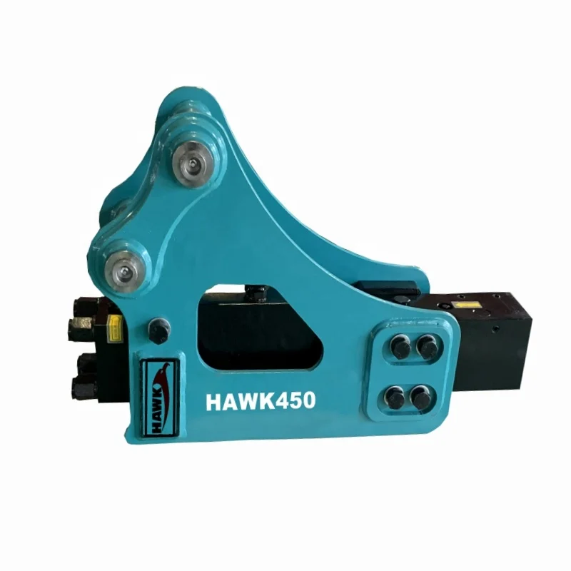 Heavy Duty Hydraulic Rock Demolition Breaker Hammer Attachment, Oversize Accessory For Large Mining Excavator Equipment